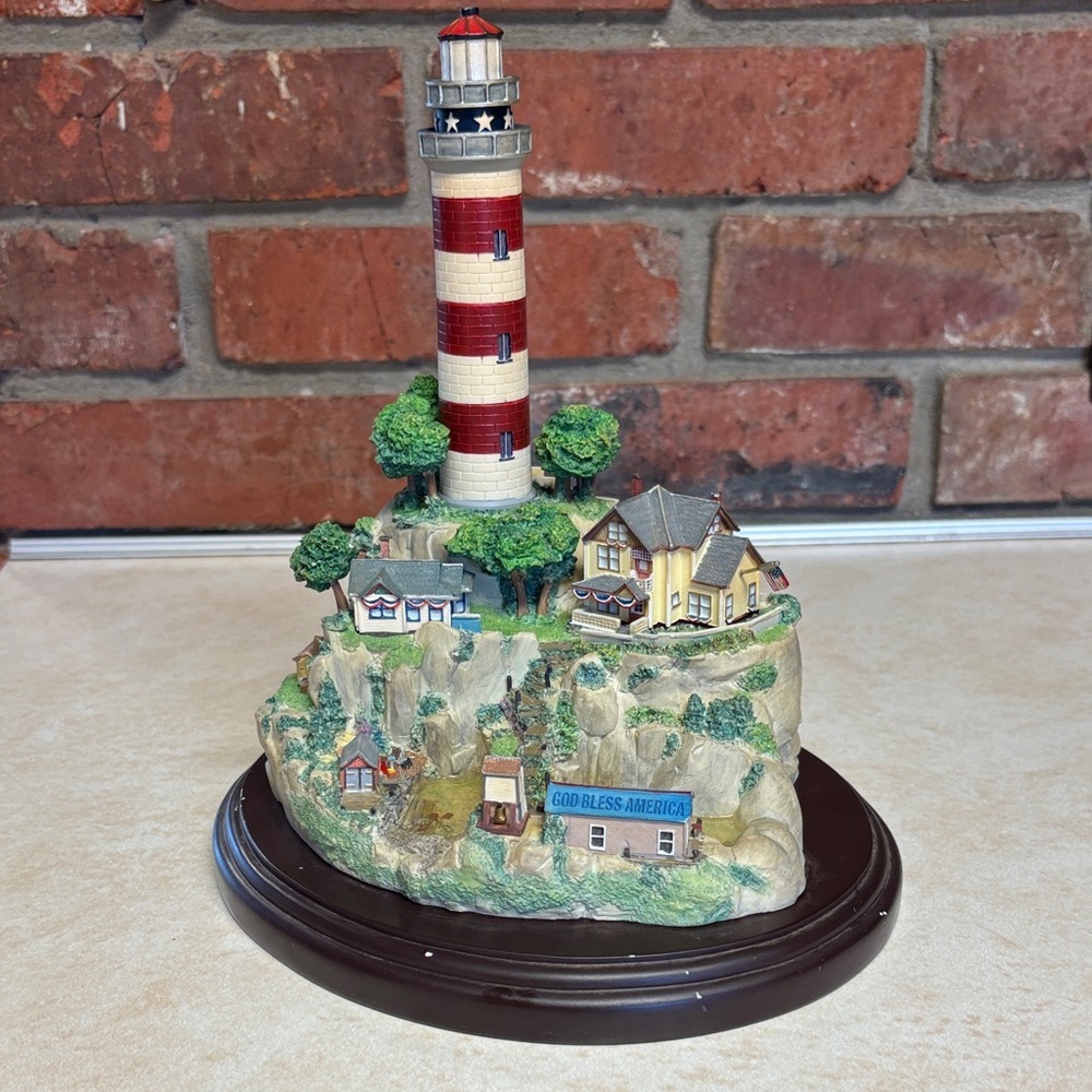 Vintage Lenox Lighthouse Collection 2003 Lighthouse At Independence Point
